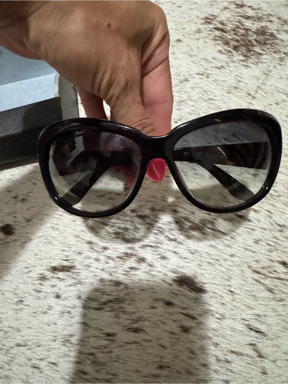 DITA Black Oversized Gradient Lens Women's Sunglasses - Picture 5 of 9